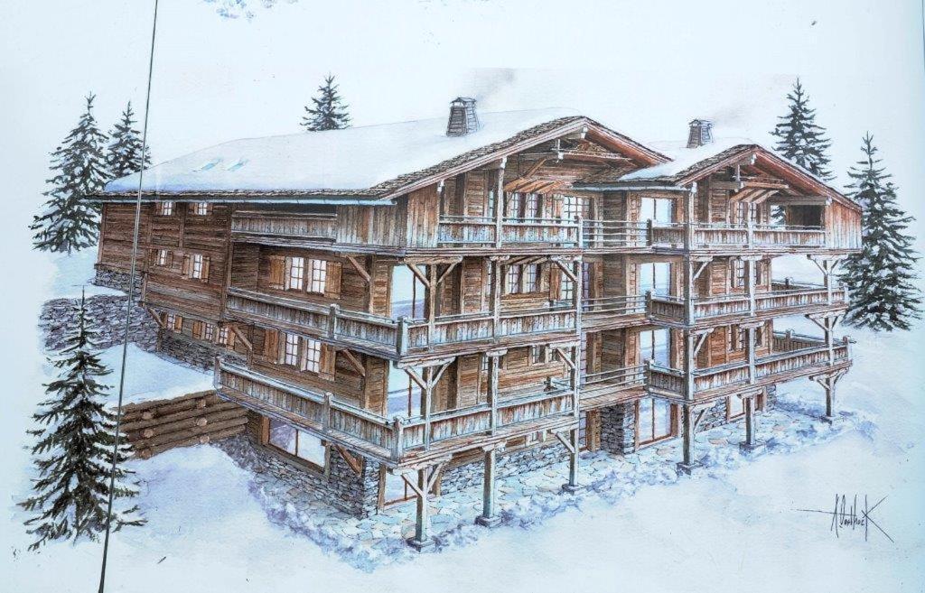 Luxury Grimentz Apartment Екстериор снимка
